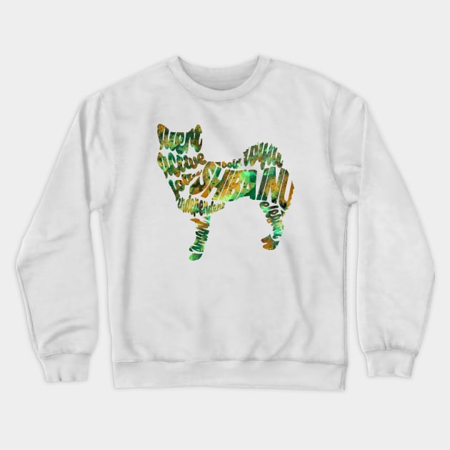 Shiba Inu Crewneck Sweatshirt by inspirowl